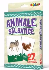 27 de cartonase. Animale salbatice