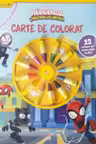DISNEY MARVEL. PAIENJENELUL SI PRIETENII LUI UIMITORI. CARTE DE PICTAT. 12 creioane mici pentru maini de pitici