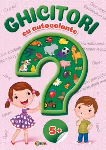 Ghicitori cu autocolante 5+
