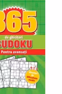 365 de ghicitori sudoku pentru avansati (verde)