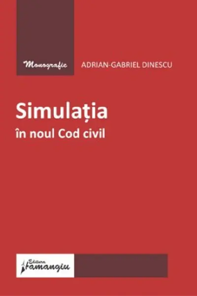 Simulația în noul Cod civil