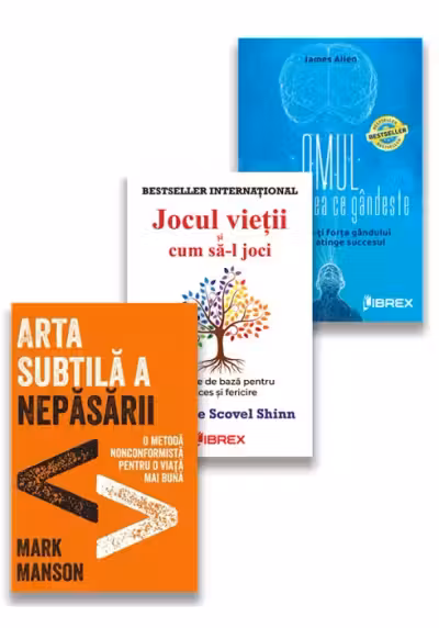 Pachet Arta Subtila a vietii perfecte. Set 3 carti