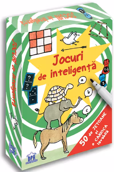 Jocuri de inteligenta - 50 de jetoane