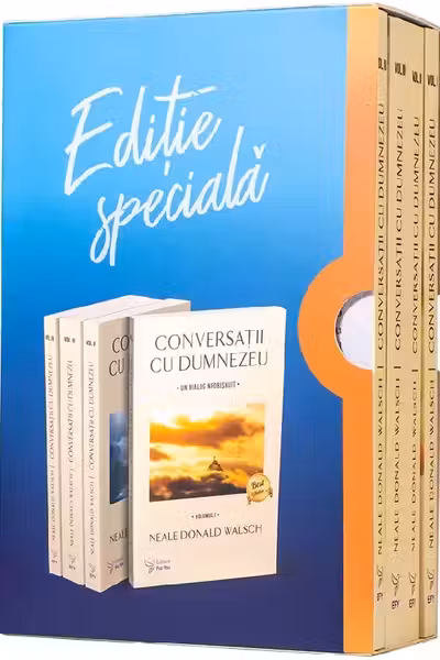 Pachet: Conversații cu Dumnezeu. Volumele I-IV în cutie