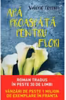 Apa proaspata pentru flori