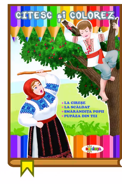 Citesc si colorez - La cirese