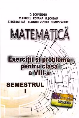 Matematica. Exercitii si probleme pentru clasa a 8-a semestrul 1
