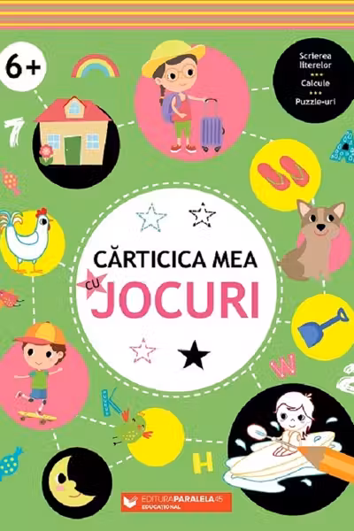 Cărticica mea cu jocuri +6 ani
