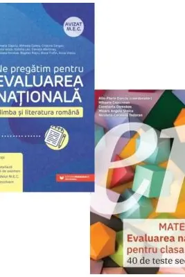 Pachet Evaluarea Nationala 2026. Limba si literatura romana si Matematica - Cristina Cergan, Alin-Florin Danciu