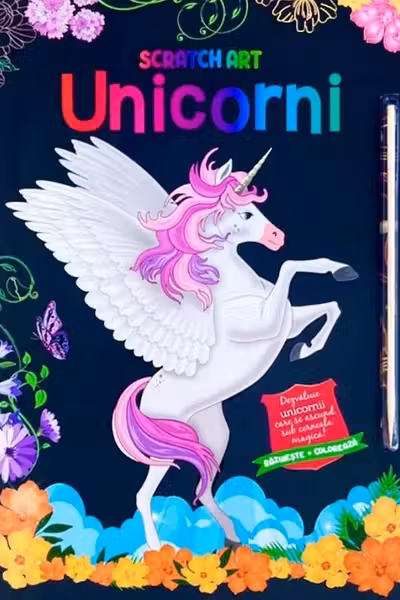 Unicorni - Scratch Art