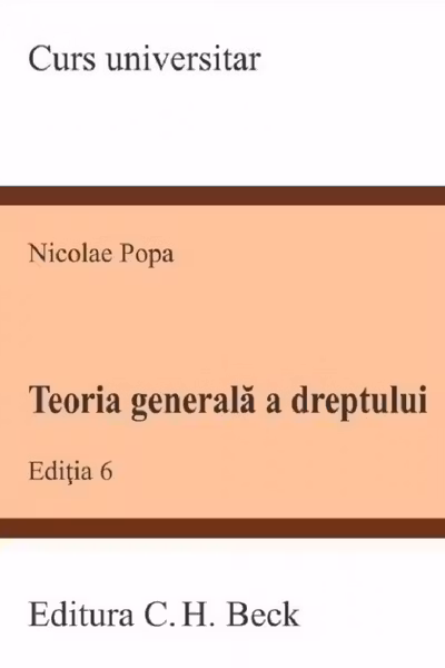 Teoria generala a dreptului Ed.6
