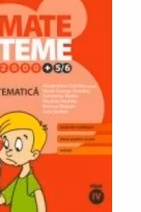 MATEMATICA. CLASA A IV-A