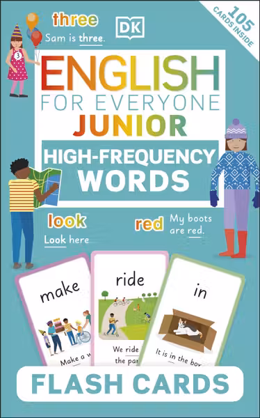 English for Everyone Junior: High-Frequency Words Flash Cards