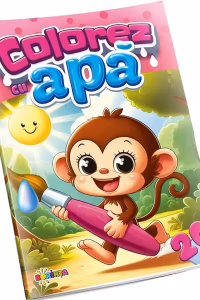 Colorez cu apa : 20 (Maimutica)