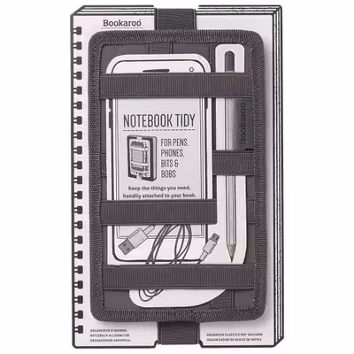 Bookaroo Notebook Tidy Black