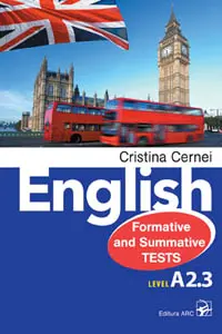 English. Level A 2.3. Formative and summative tests