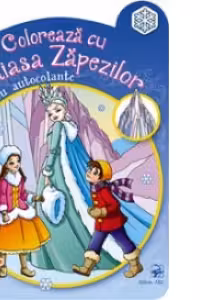 Coloreaza cu Craiasa Zapezilor.
