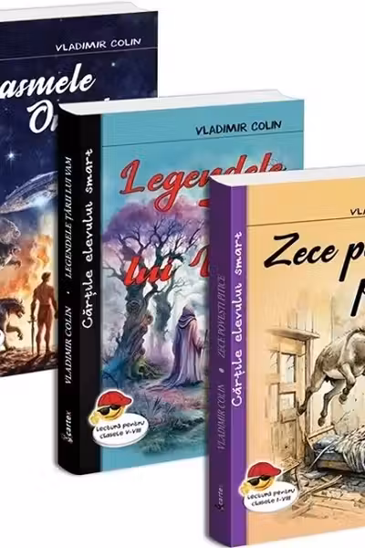 Pachet 3 cărti: Zece povești pitice + Legendele Țării lui Vam + Basmele Omului