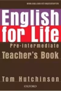 English for Life Pre-Intermediate Teacher's Book Pack