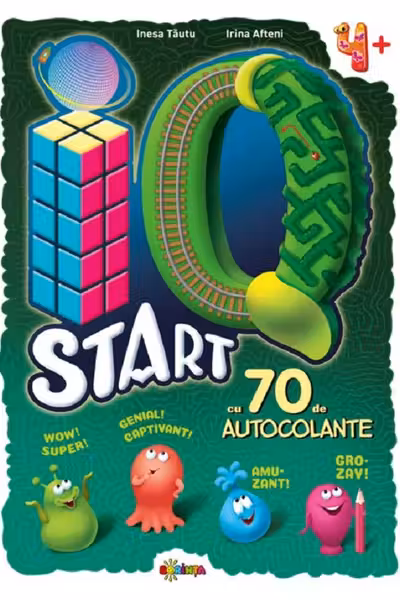 Marea carte de colorat - IQ start 4+