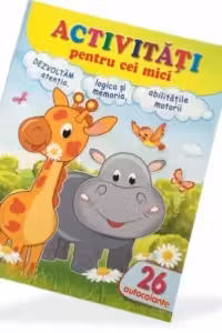 Activitati pentru cei mici - Girafa. Dezvoltam atentia, logica si memoria, abilitati motorii