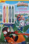 DISNEY MARVEL. PAIENJENELUL SI PRIETENII LUI UIMITORI. Carte de desenat cu 4 creioane cerate