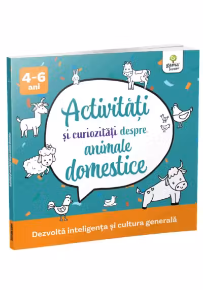 Lipesc, colorez si invat... Animale domestice