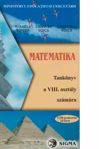 Matematica. Editia in limba maghiara pentru clasa a VIII-a