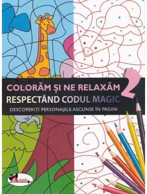 Colorăm și ne relaxăm respectând codul magic 2