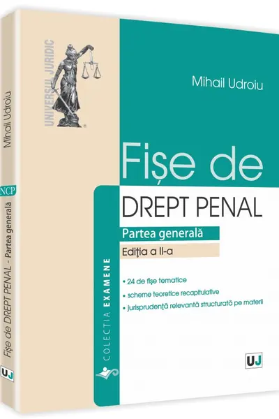 Fișe de drept penal. Partea generală Ed.2