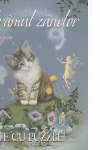 Carte cu puzzle - Taramul zanelor. Patru planse puzzle incantatoare