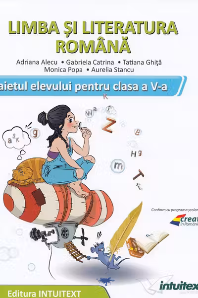 Limba și literatura română - Clasa 5 - Caiet
