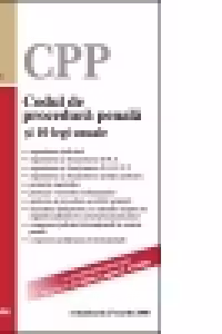 Codul de procedura penala si 10 legi uzuale (Actualizat 10 ianuarie 2009)