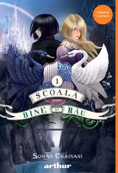 Scoala pentru bine si rau #1 [orange FANTASY]. ART
