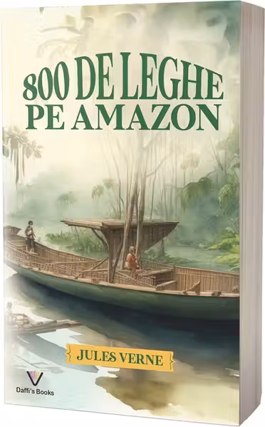 800 de leghe pe Amazon - Jules Verne
