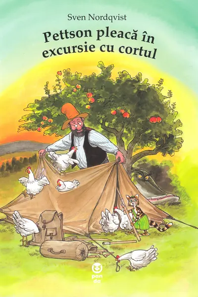 Pettson pleaca in excursie cu cortul