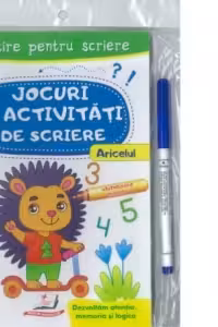Jocuri si activitati de scriere. Aricelul. Pregatire pentru scriere