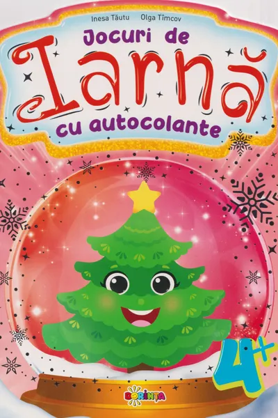 Jocuri de Iarna. Cu autocolante 4+