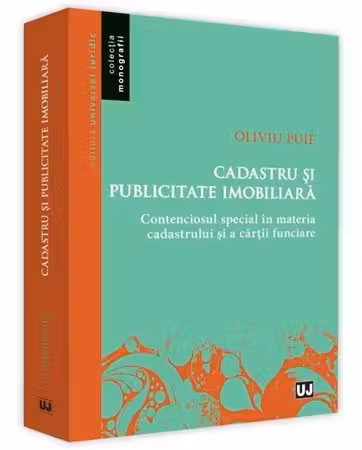 Cadastru și publicitate imobiliară