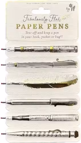 Fabulously Flat Paper Pens