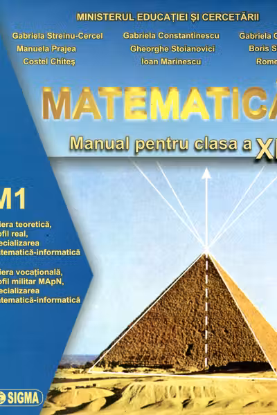 Manual matematică clasa a 11-a, M1