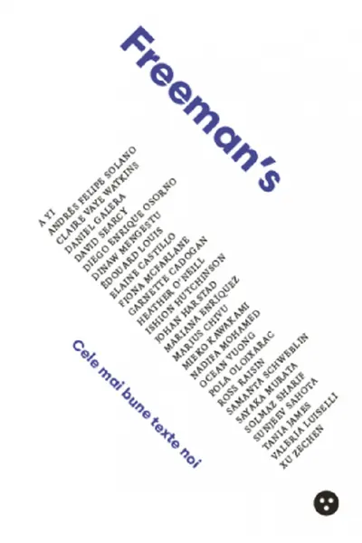 Freeman's: cele mai bune texte noi