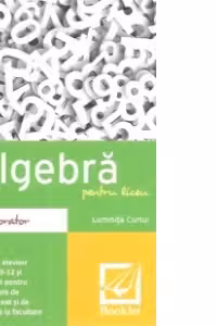 Memorator Algebra Pentru Liceu