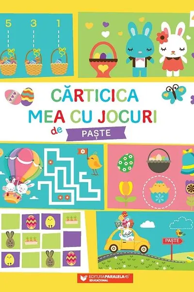Carticica mea cu jocuri de Paste