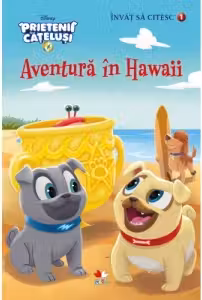 INVAT SA CITESC. PRIETENII CATELUSI. Aventura in Hawaii (nivelul 1)