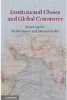Institutional Choice and Global Commerce - Joseph Jupille, Walter Mattli, Duncan Snidal