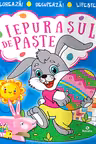 Iepurasul de paste 3. Coloreaza! Decupeaza! Lipeste!