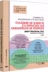 Admiterea in Magistratura si in avocatura. Drept civil. editia a V-a, Florin Motiu