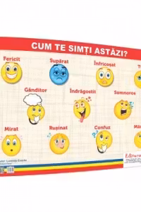 Cum te simti astazi? - plansa 50x70 - Proiecte Tematice