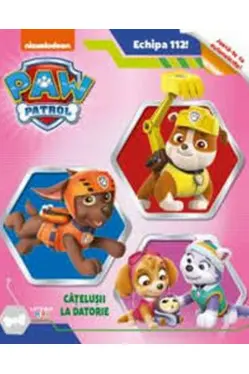 PAW Patrol. Catelusii la datorie. Joaca-te cu autocolante!